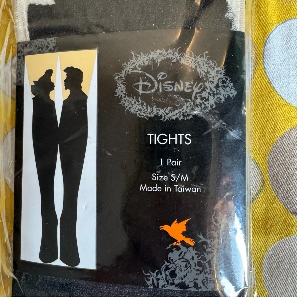 Disney’s NWT The Little Mermaid Ariel and Prince Eric silhouette tights size S/M